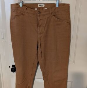 Taylor Stitch Camp Pant - Democratic Fit - Tobacco - sz 35